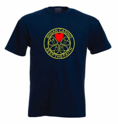 Northern Sout T Shirt - Keep The Faith Wigan Casino