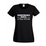 Womens Northern Soul T Shirt - A Way of Life ss100