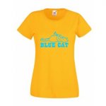 Womens Blue Cat Records Soul T Shirt ss104