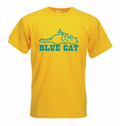 Northern Soul T Shirt - Blue Cat Records ss104