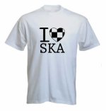 I Love SKA T shirt