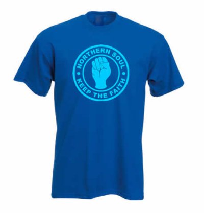 Northern Soul T Shirt - Keep The Faith ss122